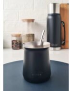 Bombilla Para Mate Plana De Acero Inoxidable 15 Cm Otten Plateado - Imagen 4