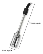 Bombilla De Mate Autolimpiante Acero Inoxidable 19 Cm Otten Plateado - Imagen 6