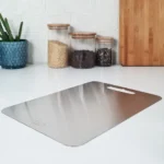 Tabla De Picar Para Cocina Acero Inoxidable Otten 34 X 23 Cm Ts1117-6 Plateado - Imagen 9