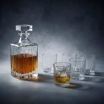Set X 7 Piezas Para Whisky Vasos Y Licorera Otten 750 Ml Transparente - Imagen 5