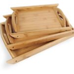 Juego Set X 3 Bandejas Rectangulares Para Servir