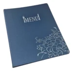 Menu Carta Bistro Polipropileno Resistente Azul Otten Azul Marino - Imagen 5