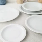 Plato Hondo Porcelana Tramontina Laura 22 Cm Blanco Laura - Imagen 7