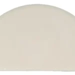 Cornet Espatula Curvo Plastico Ayudante Cocina Color Blanco