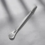 Bombilla Para Mate Plana De Acero Inoxidable 15 Cm Otten Plateado - Imagen 8