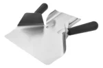 Pala Para Papas Fritas Acero Inoxidable Doble Mango Otten Plateado - Imagen 5