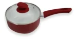 Set Batería Cerámica Rojo Cerámica  3p Olla-sarten 24 Cm  Rojo - Imagen 8