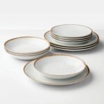 Plato Playo Porcelana Tramontina Rustico Marron 28 Cm Blanco/marrón Rústico - Imagen 7