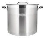 Olla Gastronómica Alta Acero Inoxidable Otten María 12 Lts Plateado