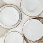Plato Playo Porcelana Tramontina Rustico Marron 28 Cm Blanco/marrón Rústico - Imagen 5