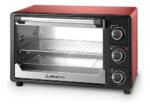 Horno Eléctrico De Mesa 32 Lts Ultracomb Uc-32n 1500w Color Rojo Con Bandeja Y Rejilla