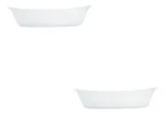 Fuente Oval 25x15cm Smart Cuisine Luminarc Para Horno Y Mesa Color Blanco - Imagen 3