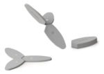 Posafuente Magnetico Plegable Berghoff Balance Color Gris