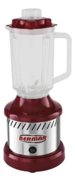 Licuadora Alta Rotacion 1,75 Lts 800 W Vaso Plastico Rojo Rojo - Imagen 5