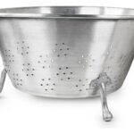 Colapastas Con Asas 42 Cm Aluminio Fiamaj Plateado