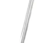Espatula Perforada Acero Inoxidable Mango Largo 10 Cm Plateado