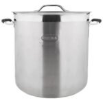 Olla Gastronómica Alta Acero Inoxidable Otten María 50 Lts Plateado