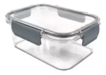 Taper Contenedor Hermetico Vianda 15 Cm Blanco/gris