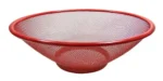 Panera Alambre Pintado 21cm Color Rojo
