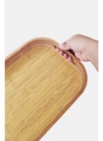 Bandeja Rectangular De Servir Desayuno Bambu Otten 33 X 22 Marrón Claro - Imagen 4