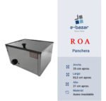 Panchera Electrica Sin Calienta Pan Roa 28 Panchos Aceo Inox - Imagen 3