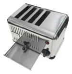 Tostadora Electrica De Pan 4 Ranuras Otten Plateado - Imagen 4