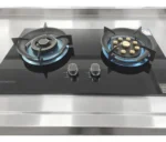 Mesada Cocina Con Anafe Acero Inoxidable Bajo Mesada Otten Plateado - Imagen 3