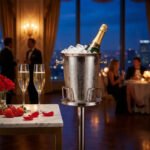 Pie Pedestal Para Balde De Champagne Acero Inoxidable Otten Plateado - Imagen 5
