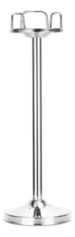 Pie Pedestal Para Balde De Champagne Acero Inoxidable Otten Plateado