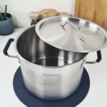 Olla Gastronómica Alta Acero Inoxidable 9 Lts Otten Maria Plateado - Imagen 3