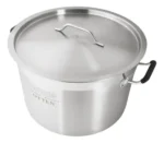 Olla Gastronómica Alta Acero Inoxidable 9 Lts Otten Maria Plateado - Imagen 6