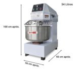 Amasadora Profesional Industrial 54 Lts Otten - Imagen 2