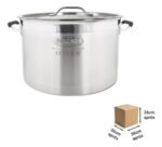 Olla Gastronómica Alta Acero Inoxidable Otten María 14 Lts Plateado - Imagen 4