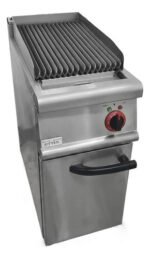 Parrilla Electrica Con Gabinete Acero Inoxidable Otten Plateado