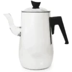 Jarra Cafetera Bakelita Aluminio Con Tapa 1,5 Fiamaj Plateado