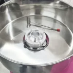 Maquina De Algodon De Azucar Con Carrito Otten Rosa - Imagen 3