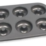 Molde Donas 6 Unidades Teflón Negro