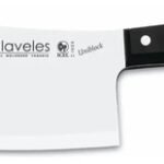 Cuchilla Hachuela 20cms Modelo Uniblock Marca 3 Claveles Color Negro