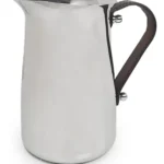 Jarra De Acero Inox. 2 L Nativa Con Asa De Cuero Con Caja