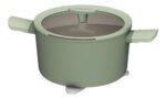 Posafuente Magnetico Plegable Berghoff Balance Color Gris - Imagen 2