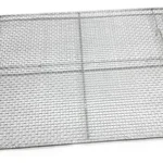 Posa Torta Rejilla Alambre Rectangular Con Patas 30 X 40 Cm Plateado