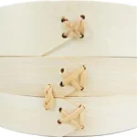 Vaporera De Bambú Con Tapa 24 Cm Beige - Imagen 2