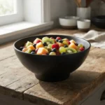COMPOTERA BOWL 12 CM MELAMINA REFORZADA NEGRA  OTTEN - Imagen 6
