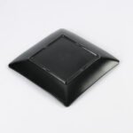 Plato Cuadrado 20 Cm Melamina Reforzada Dunia Negro Melamina - Imagen 8
