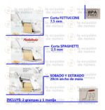 Maquina Pastalinda Clasica 200 Cromada 20cm Pastas Fideos - Imagen 3