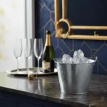 Frapera Blade Hielo Champagne  Crystal Rock Zinc 26cm Gris - Imagen 4