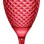 Copa Champagne Labrada Acrilico Resistente Oh Reggae 350 Ml Rojo