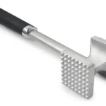 Martillo Tiernizador De Carne Acero Inoxidable Otten Plateado