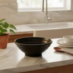 CUENCO CONICO ENSALADERA 19 CM BOWL MELAMINA REFORZADA NEGRA  OTTEN - Imagen 4