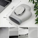 Guante Masajeador Usb Recargable Otten Gris - Imagen 2